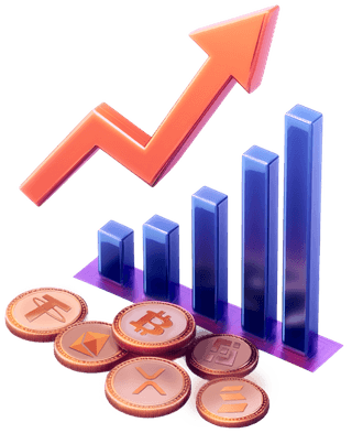 Interface de la plateforme de trading crypto Essor Invexaro affichée à l'écran
